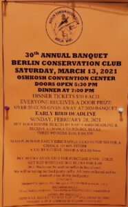 30th Annual Berlin Conservation Club Banquet Hometown Broadcasting